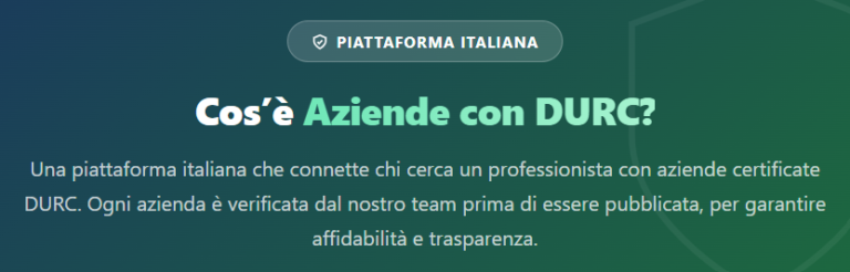 Aziende con DURC: dove trovare i migliori artigiani certificati?